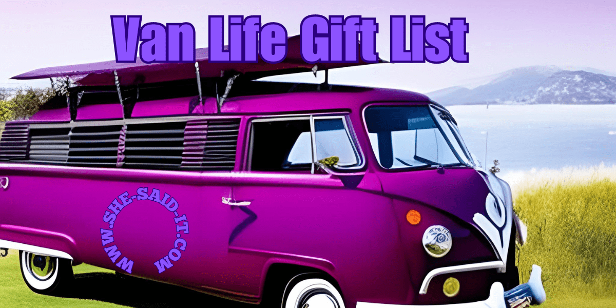 Van Life Gift List