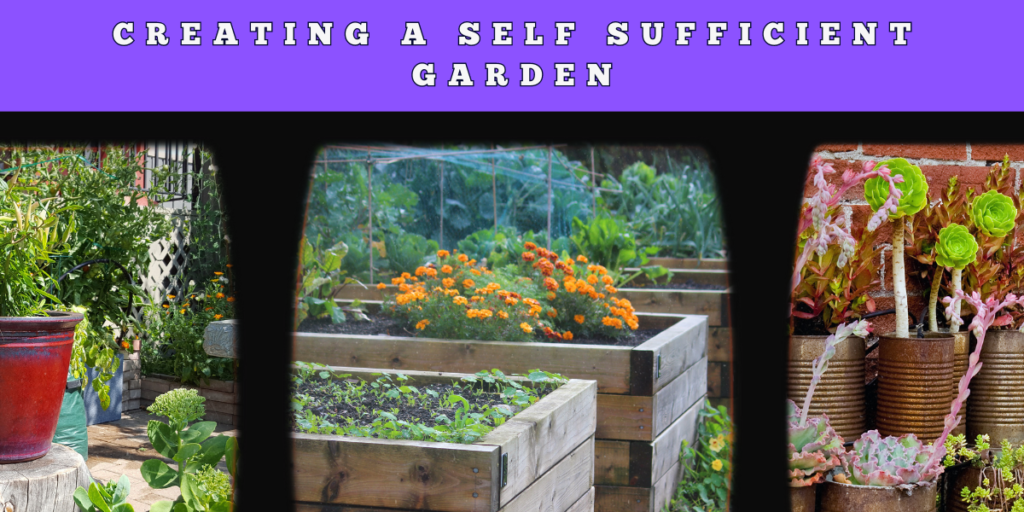 creating a self sufficient garden
