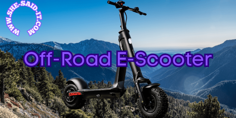 Elevate Your Adventures: Best Off-Road Electric Scooter