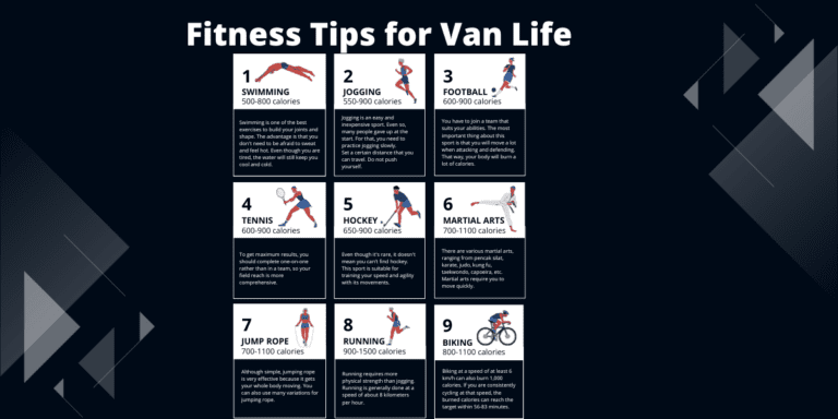 Fitness Tips For Van Life:  Small Space Workout Options