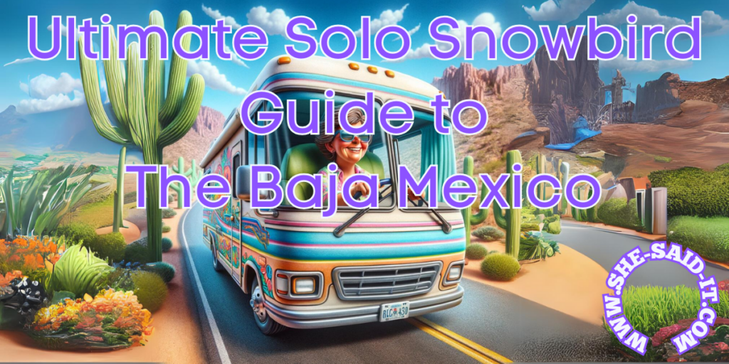 solo snowbird guide to the baja